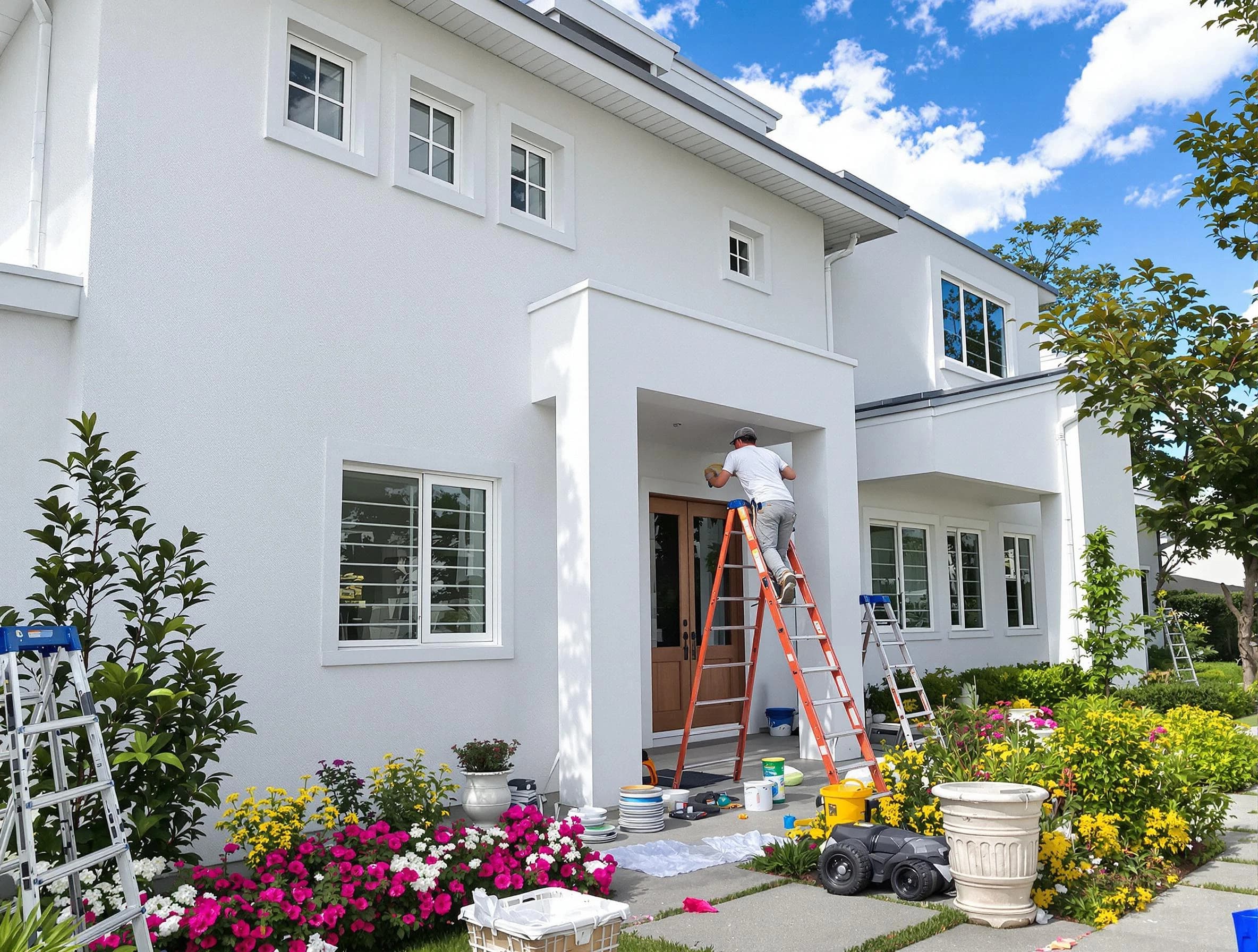 Sun City West House Painters team delivering a fresh exterior coat in Sun City West, AZ